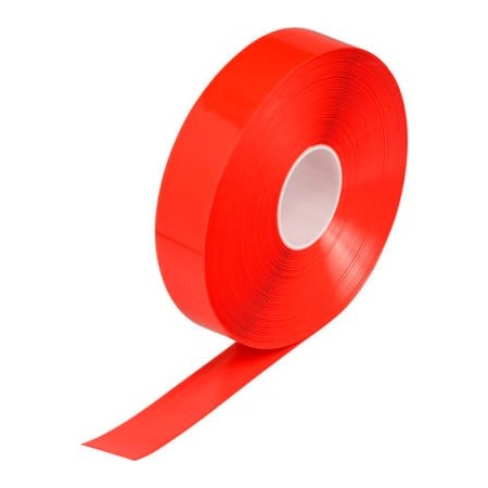Brady Brady ToughStripe Max Floor Marking Tape, Vinyl, 2"W x 100'L, Red 149634